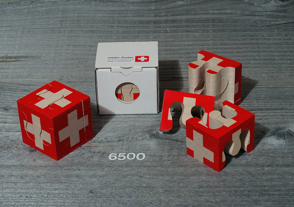 Atelier Fischer Swiss-Cube, Puzzlewürfel-Swiss