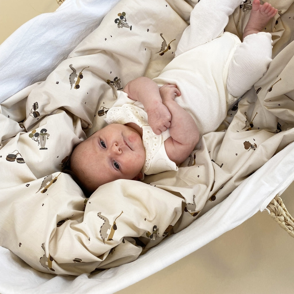 nuuroo Traumhaftes Bio-Bettwäsche-Set für Babys