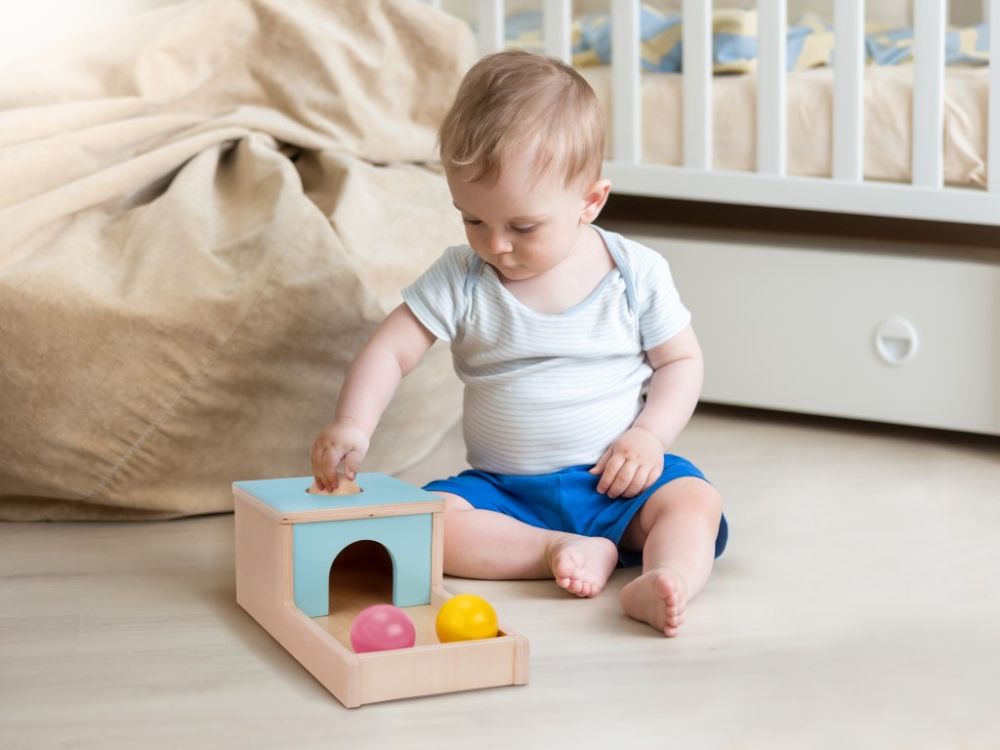 ELIS DESIGN Lernbox 2 | Lernspielzeug Set für Babys | 7-12M