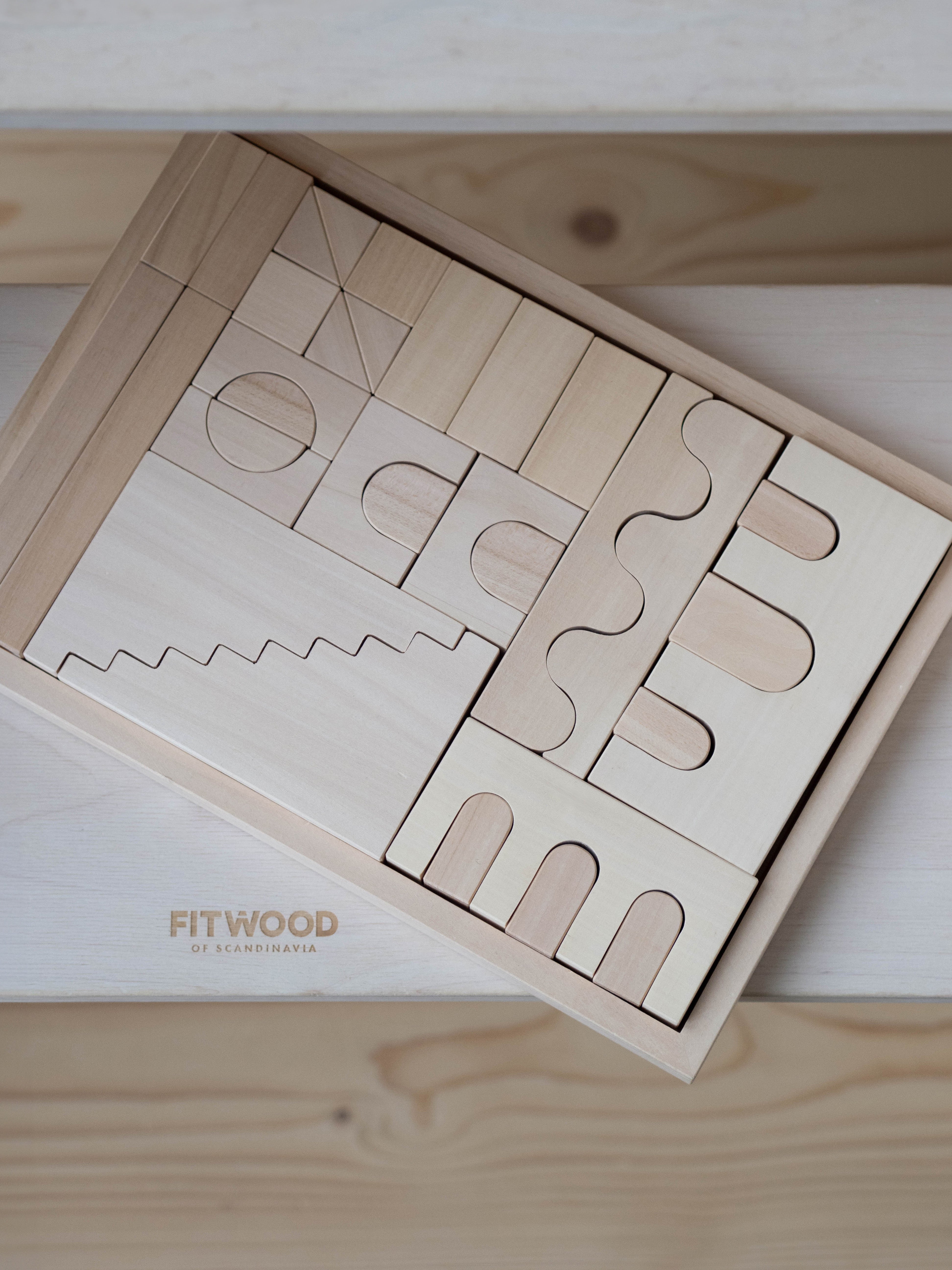 FitWood FitWood HUVILA Building Blocks