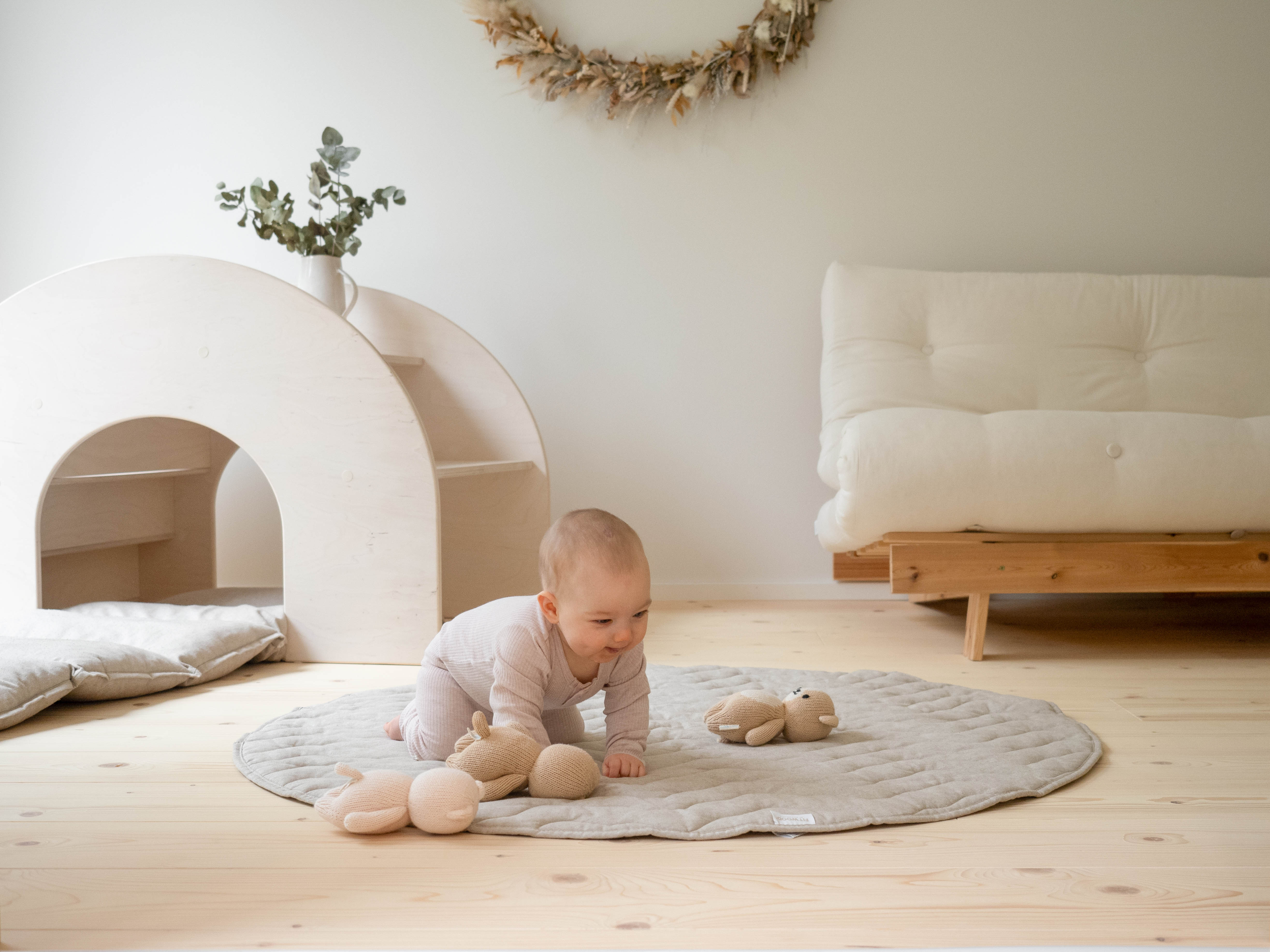 FitWood FitWood PILVI Play Mat - Sand