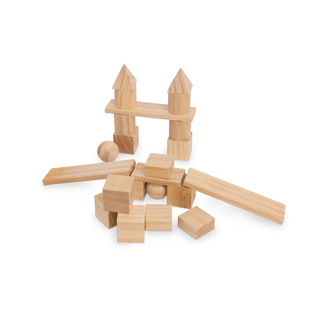 Kinderfeets Hundert Holzbausteine - Ein Spiel der Liebe und Lernen! 🌟