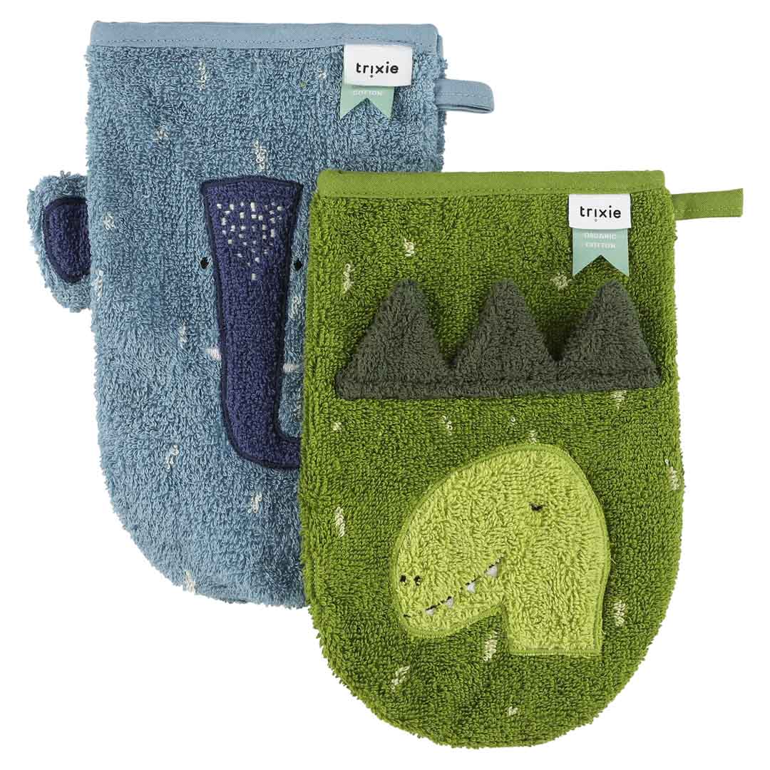 Trixie Trixie 2er-Pack Kinderwaschlappen - Assortierte Tierdesigns