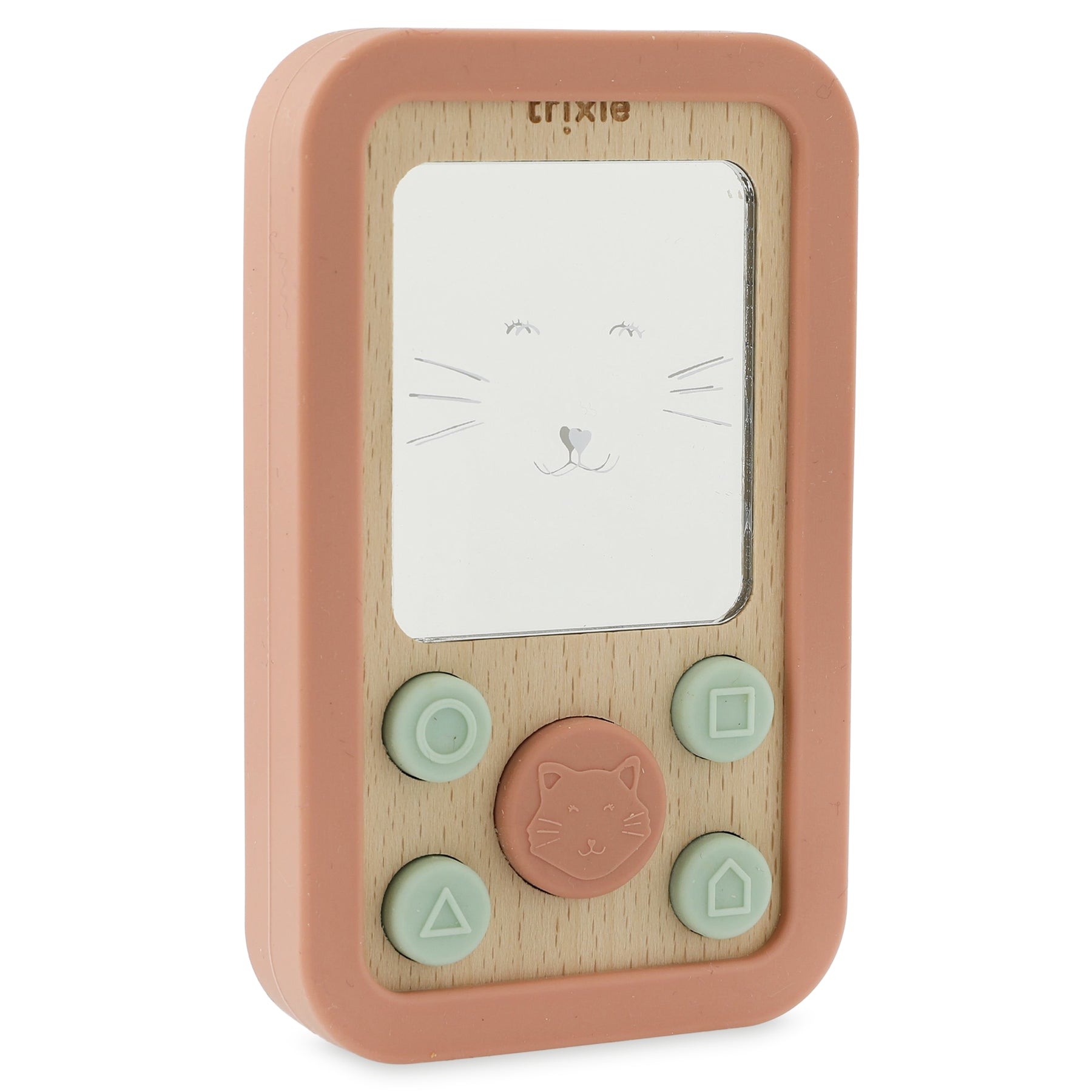 Trixie Trixie Babyphone aus Holz und Silikon - Assortierte Tierdesigns