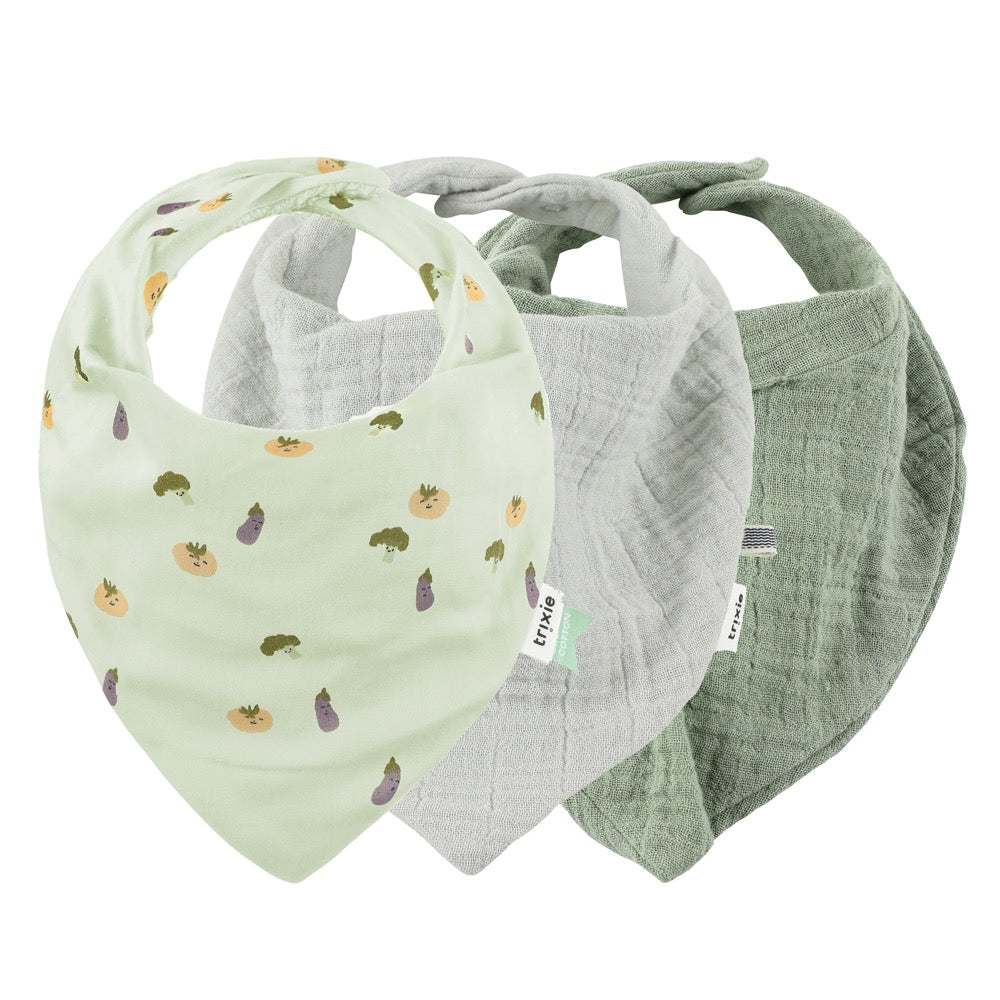 Trixie Trixie 3er-Pack Bandana-Lätzchen - Sortierte Farben