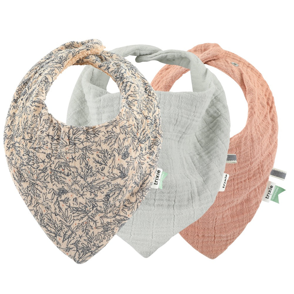 Trixie Trixie 3er-Pack Bandana-Lätzchen - Sortierte Farben