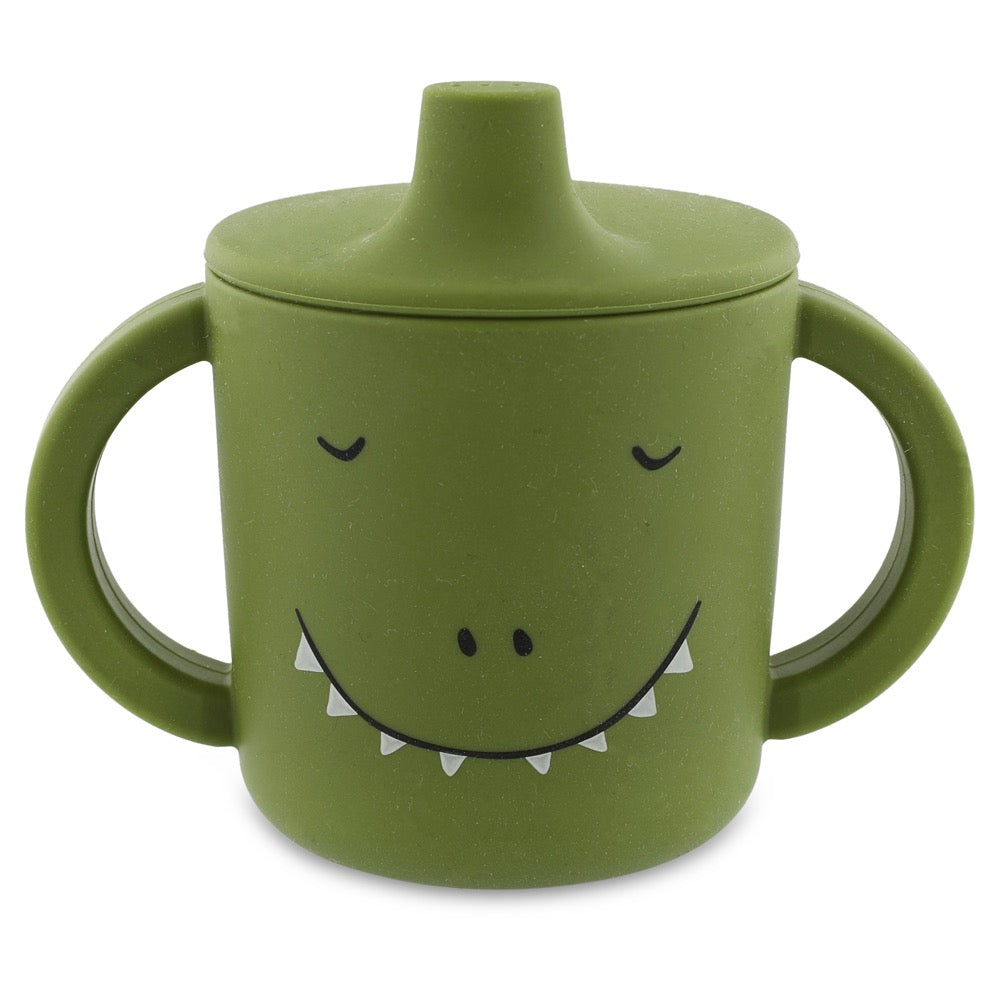 Trixie Trixie Trinklerntasse aus Silikon - Assortierte Tierdesigns