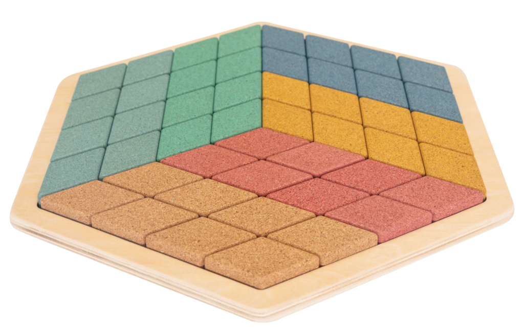 Korko Korko Puzzle-Spielzeug - Mosaik