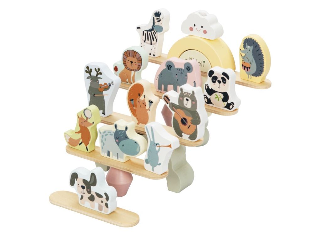 ELIS DESIGN EliNeli Balancierspiel - Happy Animals