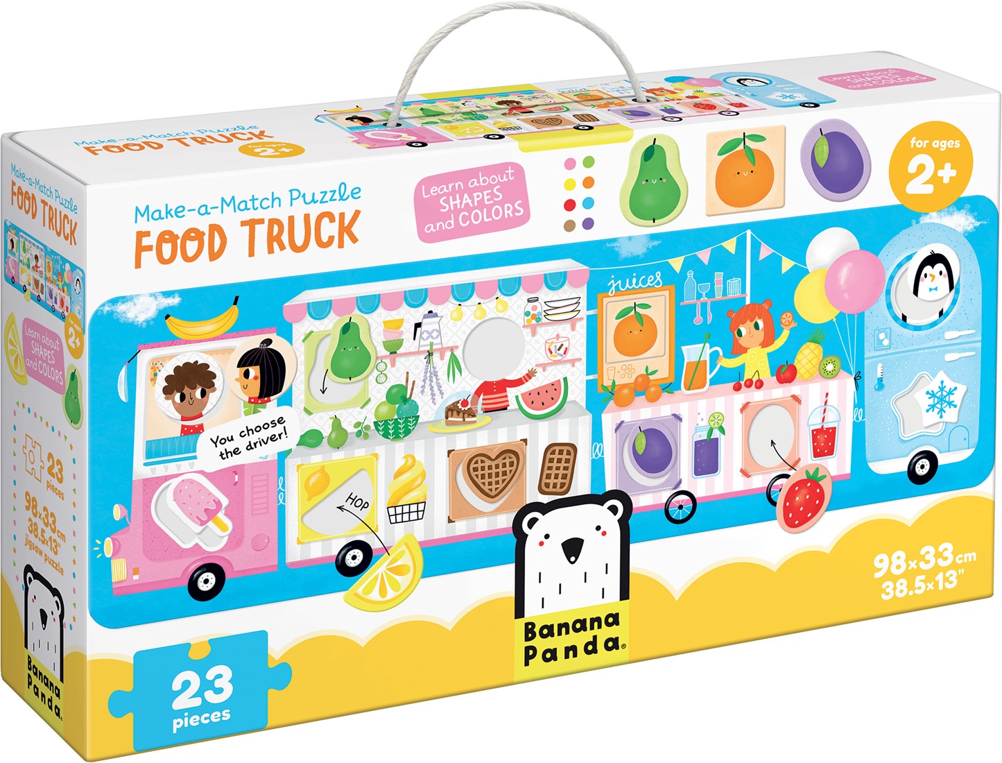 Banana Panda Banana Panda Make-a-Match Puzzle - FOOD TRUCK