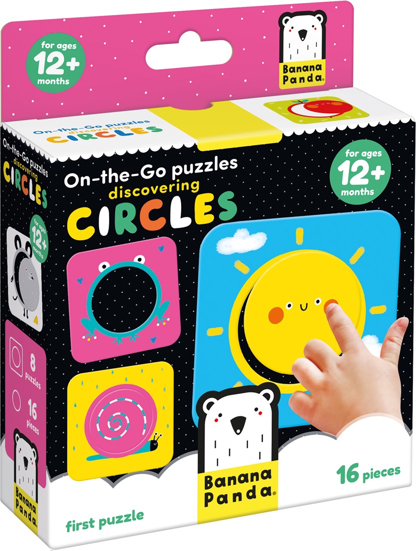 Banana Panda Banana Panda On-the-Go Puzzles - Discovering CIRCLES