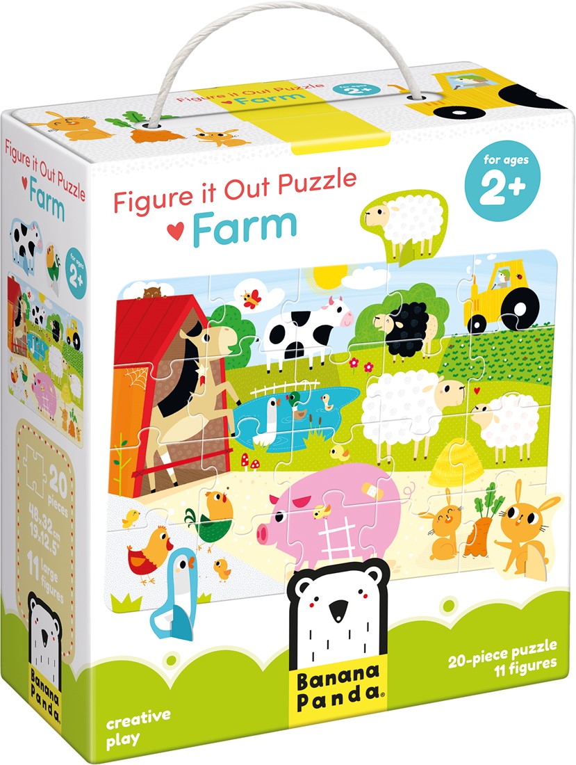 Banana Panda Banana Panda Figure It Out Puzzle - FARM