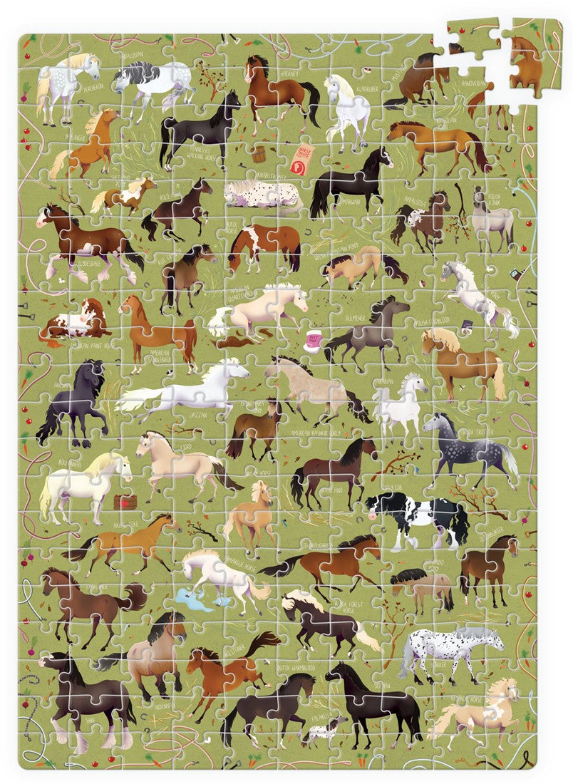 Banana Panda Banana Panda Puzzle Love - HORSES