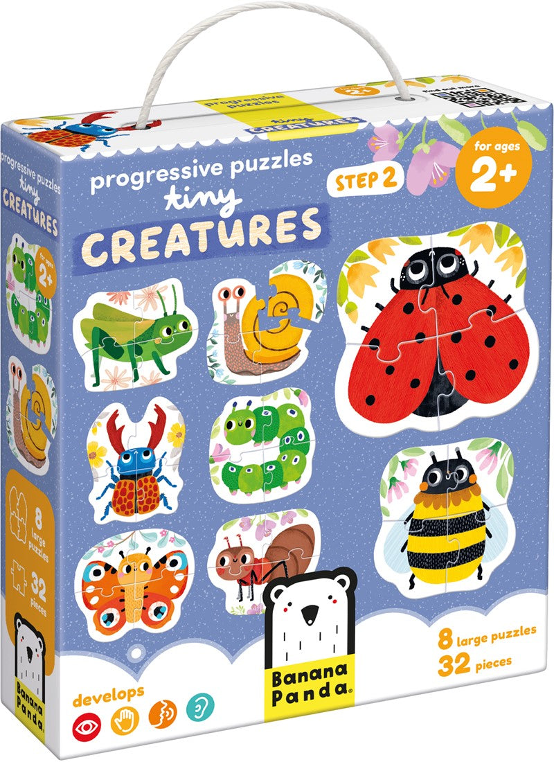 Banana Panda Banana Panda Progressive Puzzles - TINY CREATURES