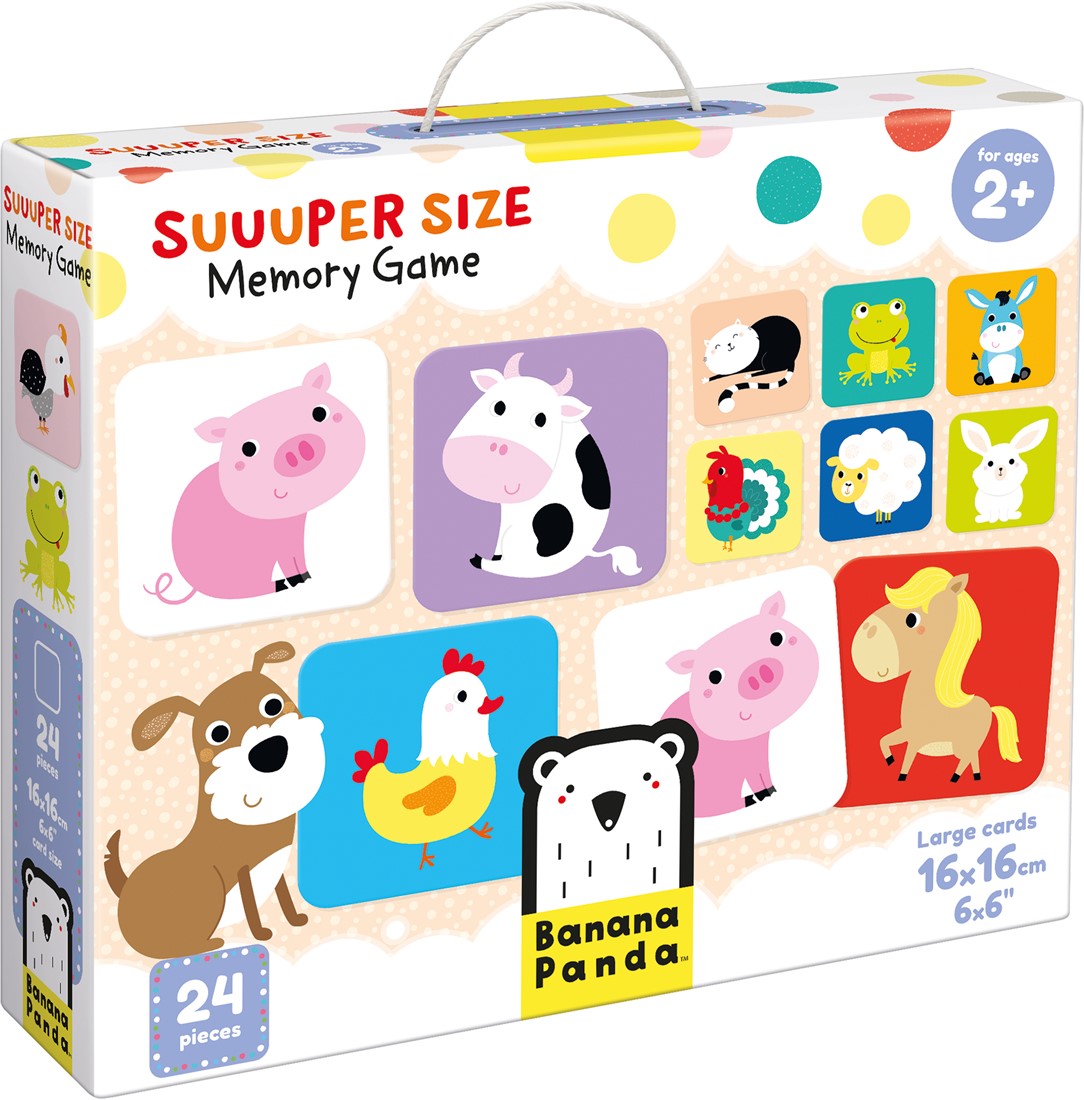 Banana Panda Banana Panda SUUUPER SIZE Memory Game (2+)