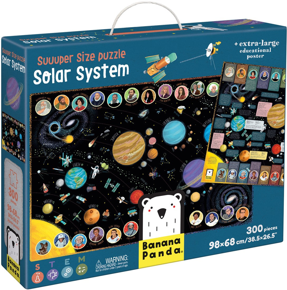 Banana Panda Banana Panda SUUUPER SIZE Puzzles - Solar System