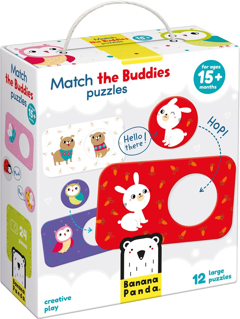 Banana Panda Banana Panda Match the Buddies Puzzles