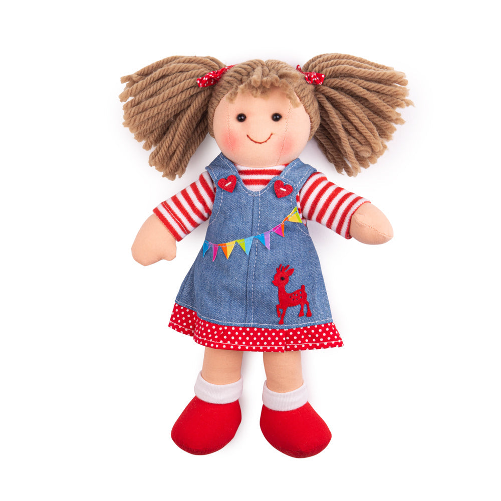 Bigjigs Toys Bigjigs Toys Kleine Puppe - Hattie