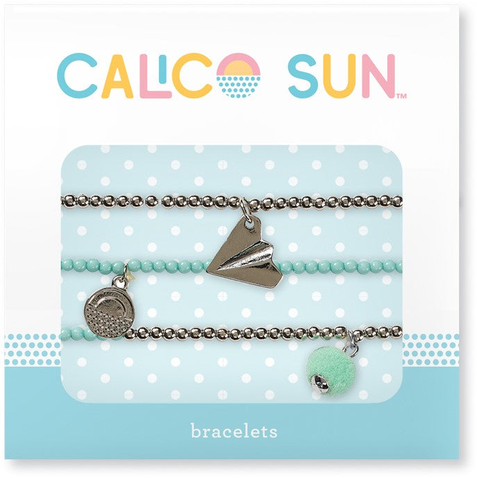 Calico Sun Calico Sun Emma Armbänder - Silberner Papierflieger