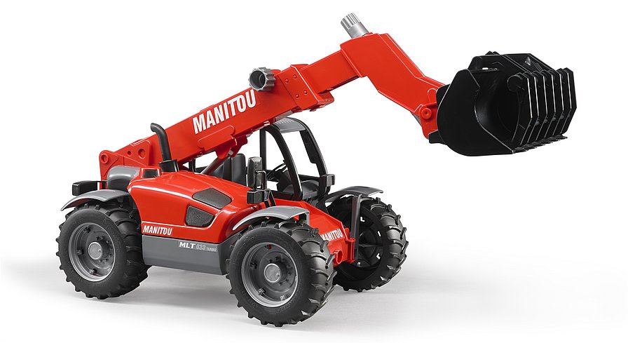 bruder bruder MANITOU-Kran mit Teleskoparm