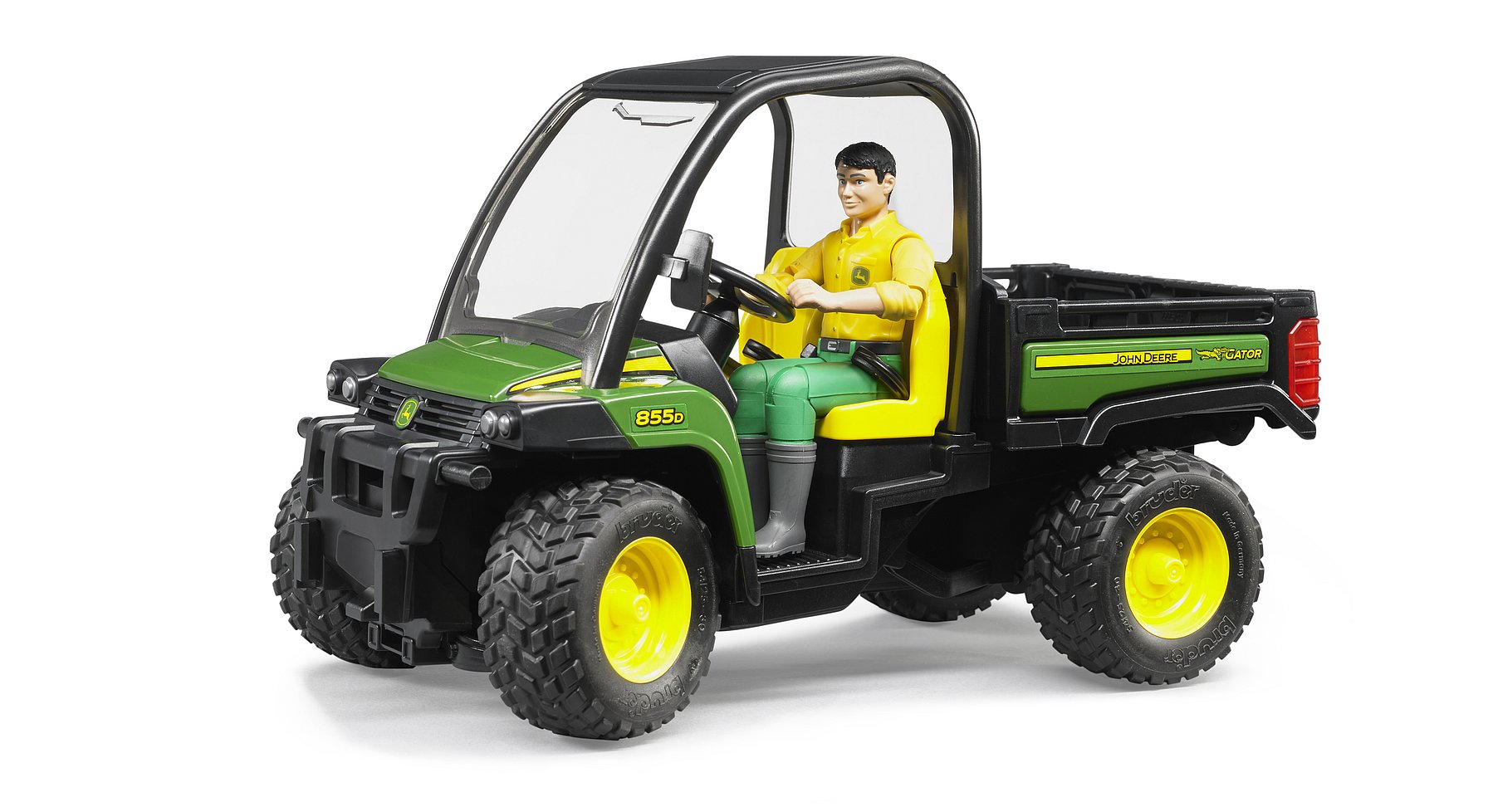 bruder bruder John Deere Gator XUV 855D mit Fahrer