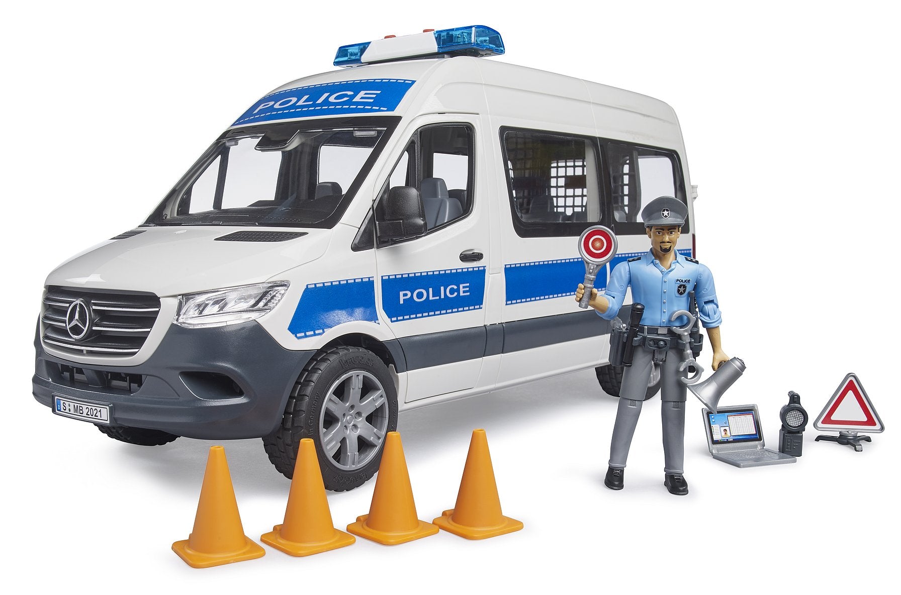 bruder bruder MB Sprinter Polizei-Einsatzfahrzeug mit Light & Sound Modul