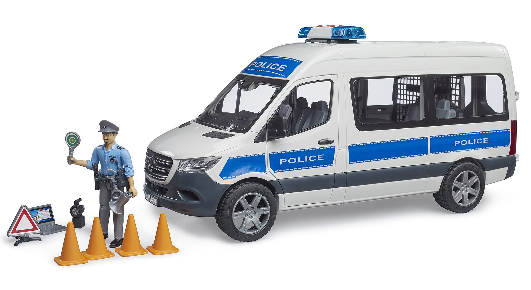 bruder bruder MB Sprinter Polizei-Einsatzfahrzeug mit Light & Sound Modul