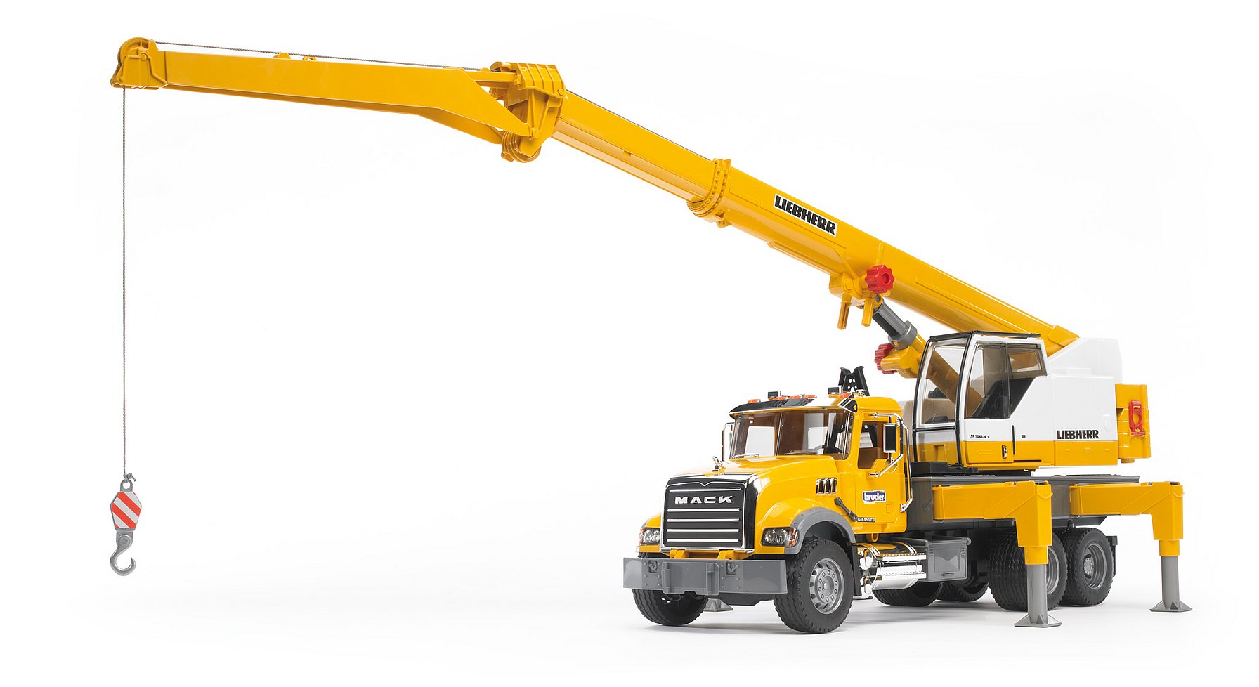 bruder bruder MACK Granit LIEBHERR Kranwagen