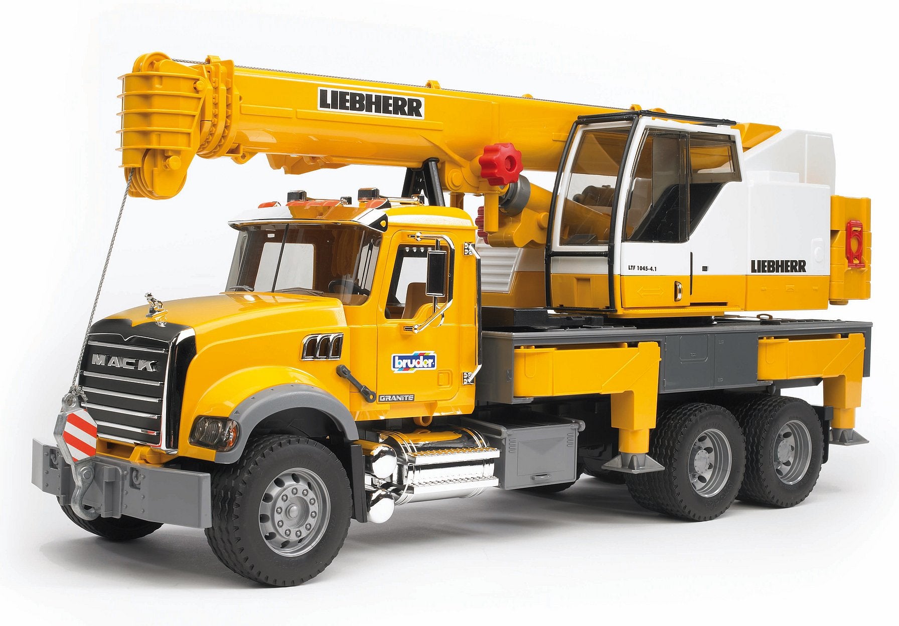 bruder bruder MACK Granit LIEBHERR Kranwagen