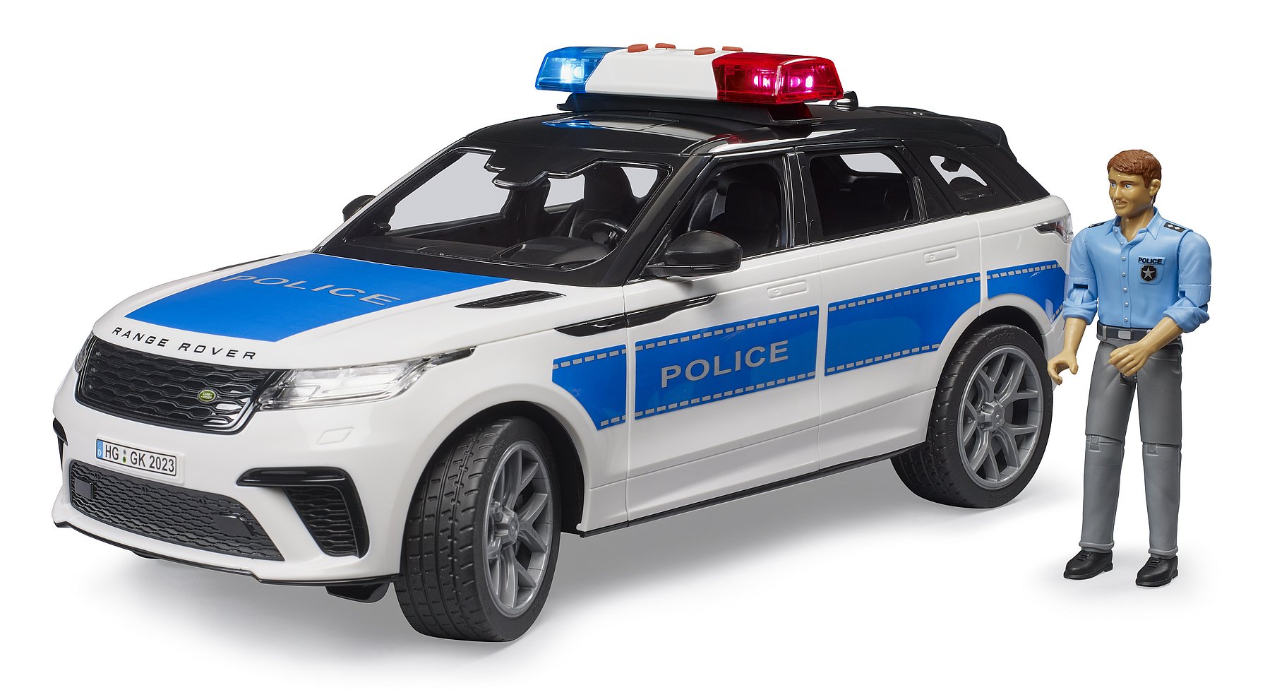 bruder bruder Range Rover Velar Polizeiwagen mit Figur