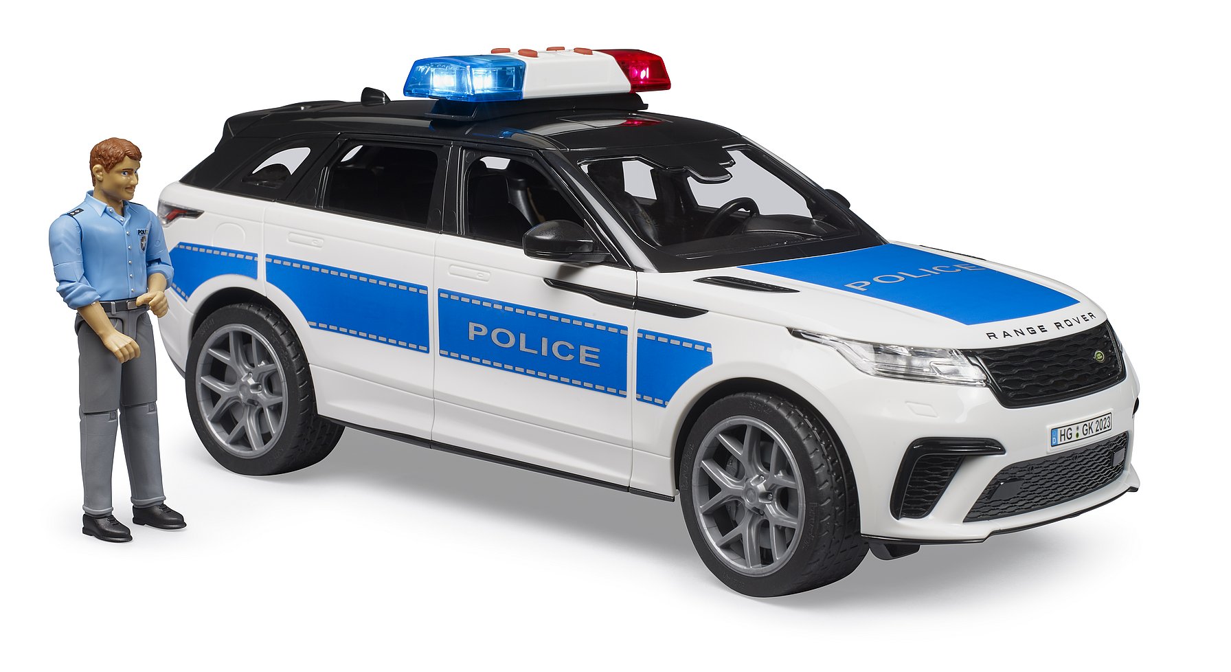 bruder bruder Range Rover Velar Polizeiwagen mit Figur