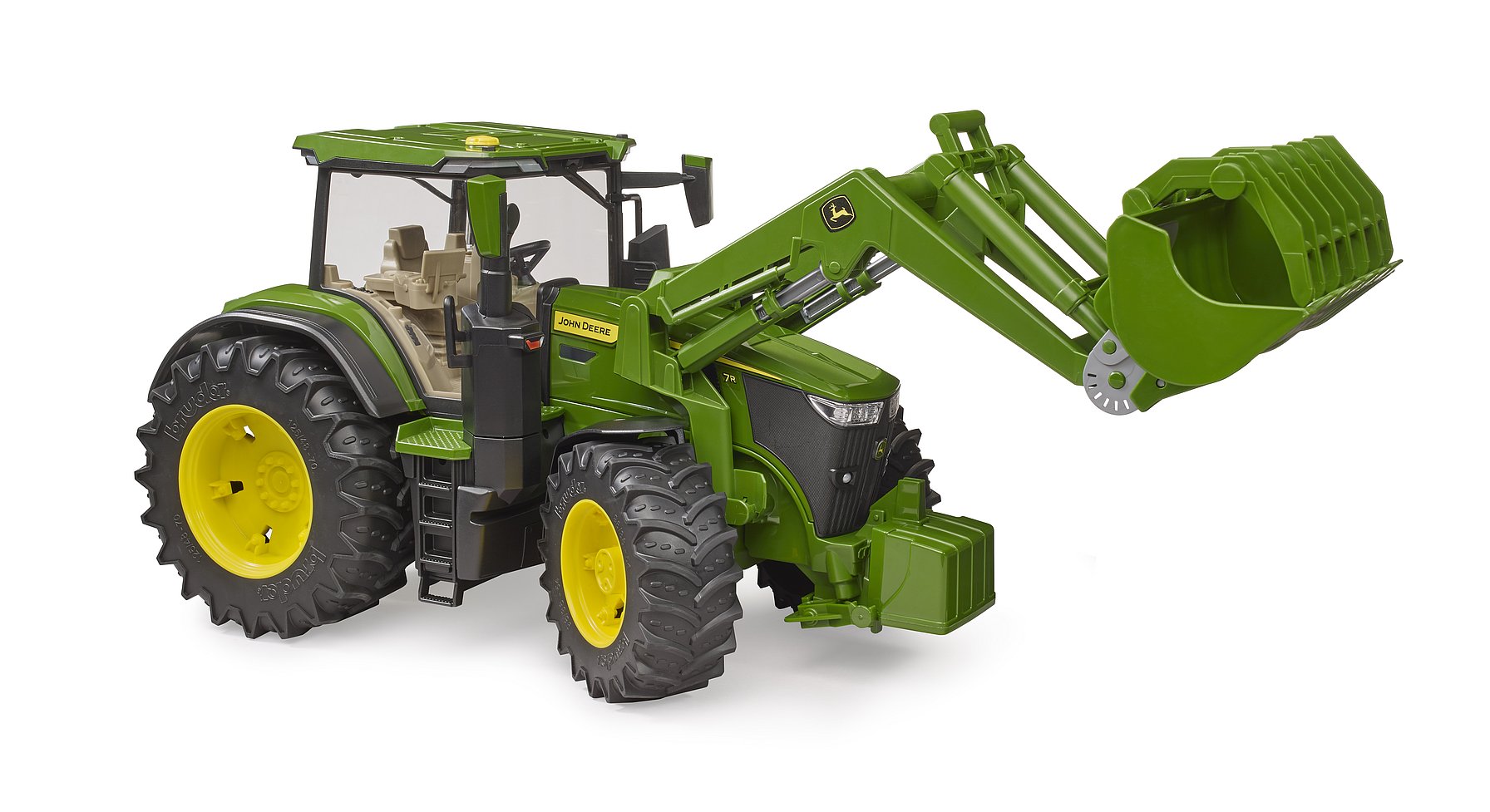 bruder bruder John Deere 7R 350 mit Vorderlader