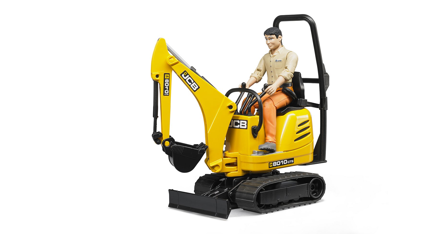 bruder bruder JCB 8010 CTS Mikrobagger mit Fahrer