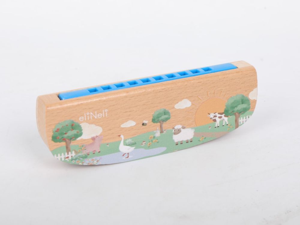 ELIS DESIGN EliNeli Musikalisches Set für Kinder - Farm