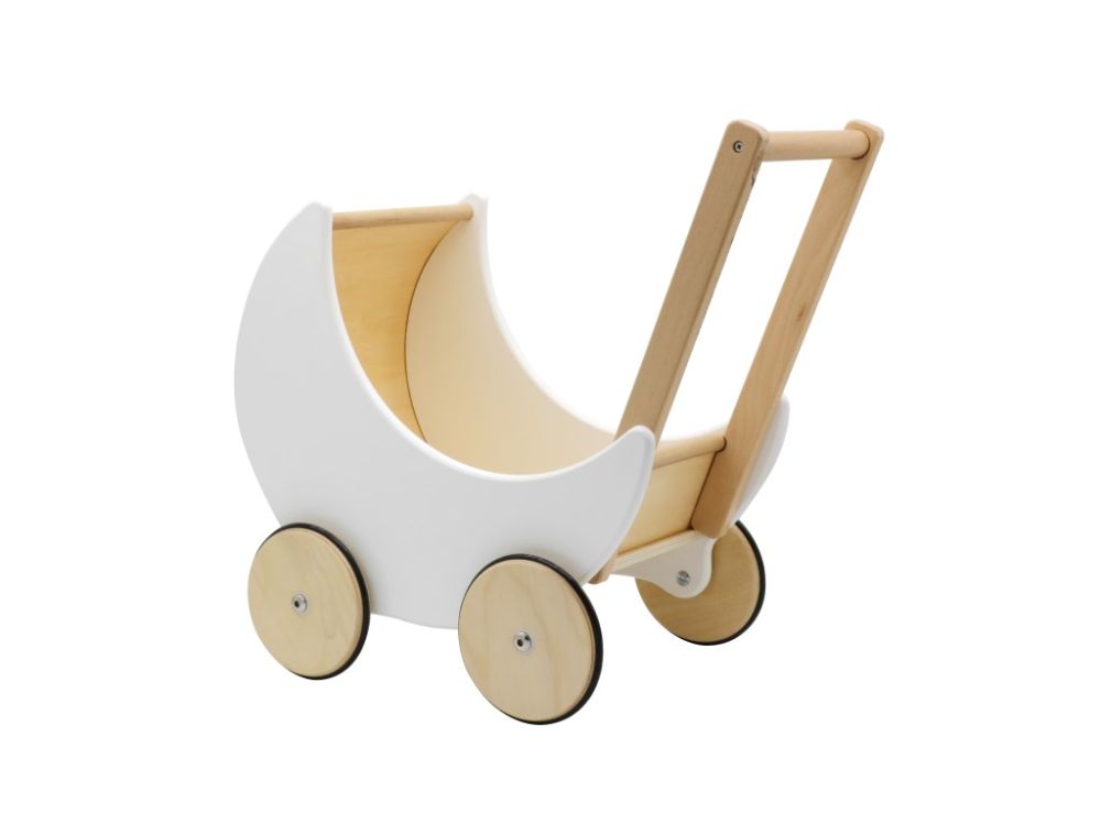 ELIS DESIGN EliNeli Stilvoller Puppenwagen aus Holz