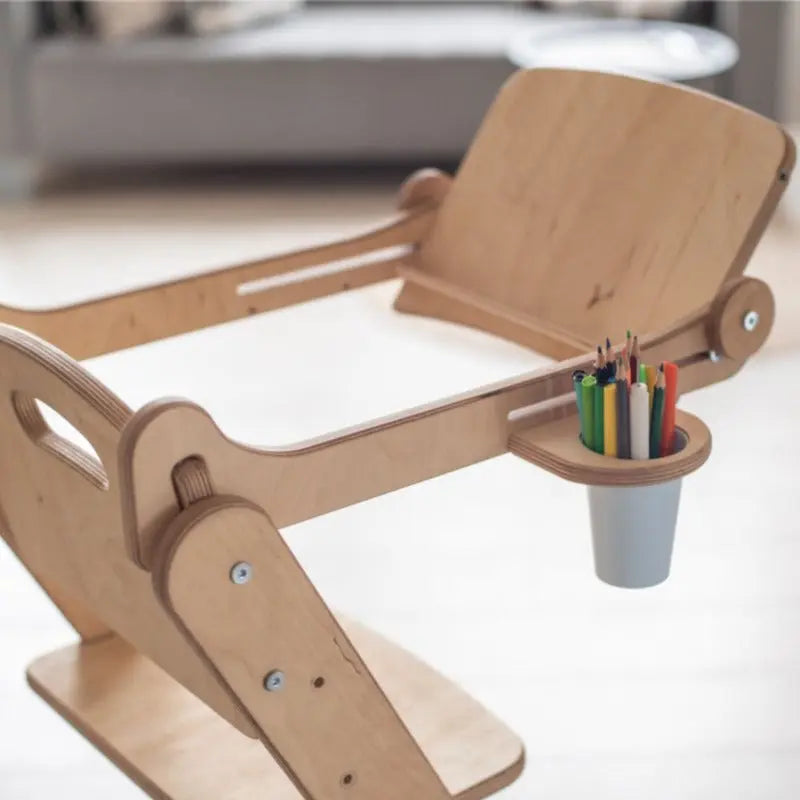 goodevas Das ultimative Küchenabenteuer für Kinder: Der magische Mitwachsender Stuhl (Montessori-Turm) - Beige! 🌟