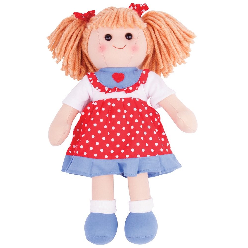 Bigjigs Toys Bigjigs Toys Mittlere Puppe - Emily