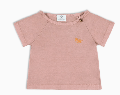 Micu Micu Orange-rosa T-Shirt