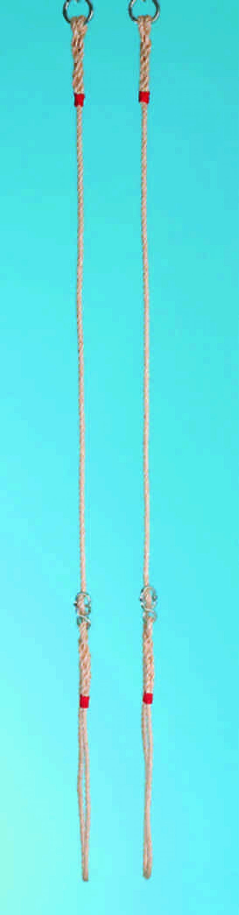 NHF NHF Zubehör: Seilset für Gymnastikgeräte (2 Meter / Sisal)