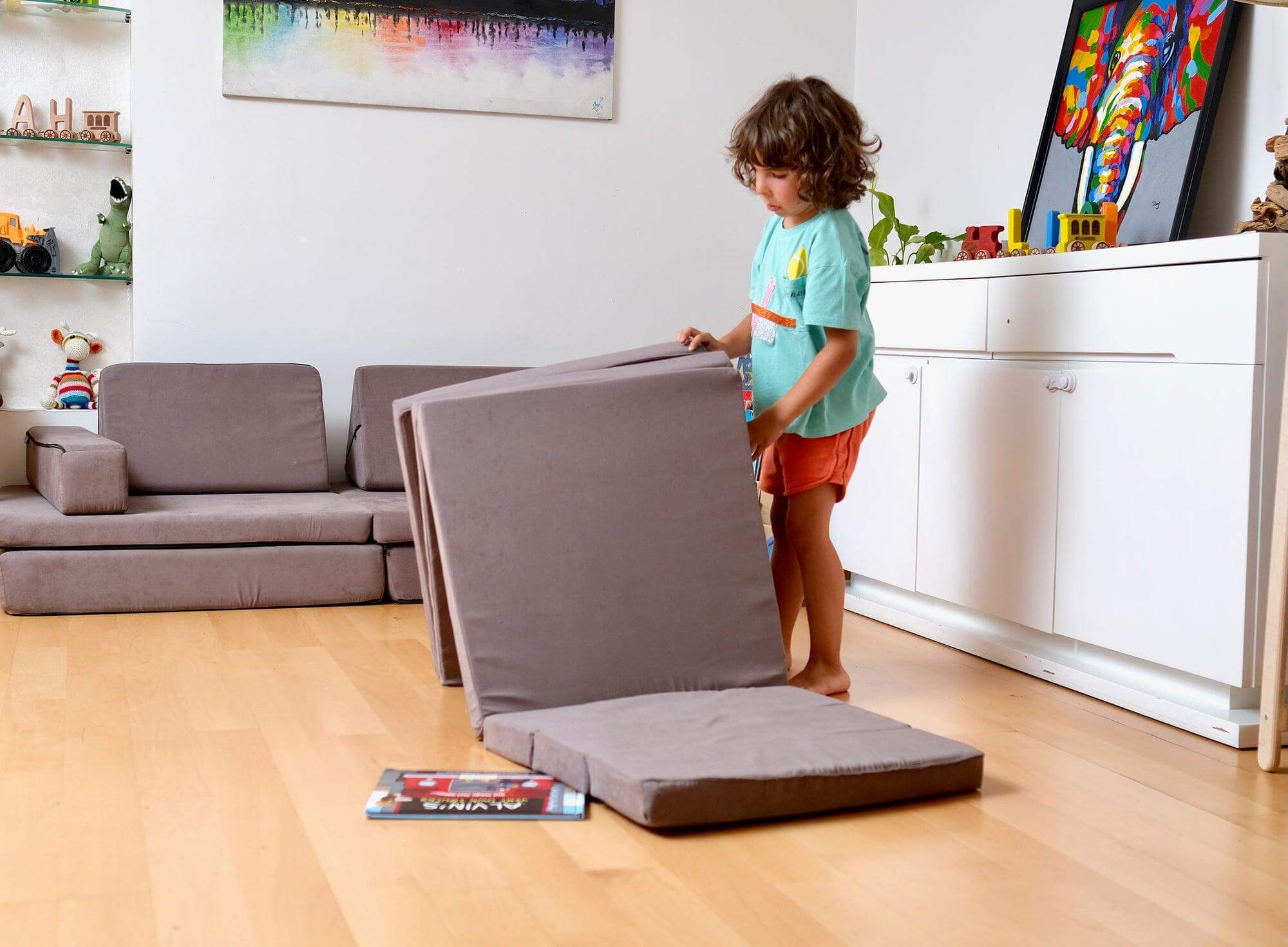 kidodido kidodido Verwandelbare Spielmatte und Couch für Kinder