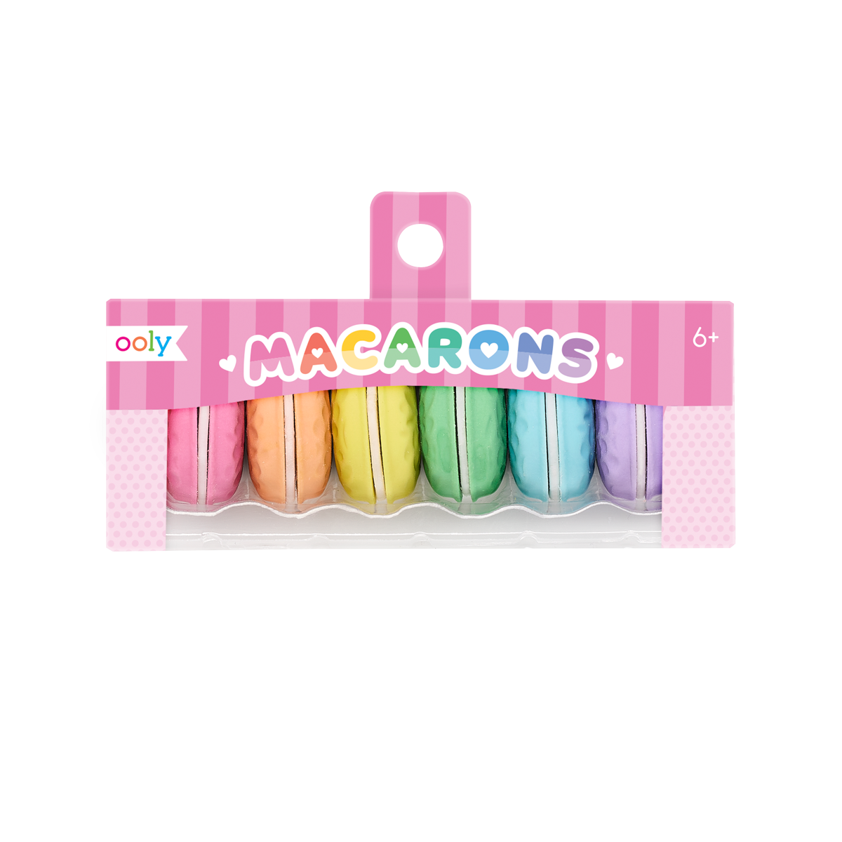 Ooly Ooly Verführerische Vanille-Macaron Radiergummis - Sinnesfreude am Schreibtisch 🌸