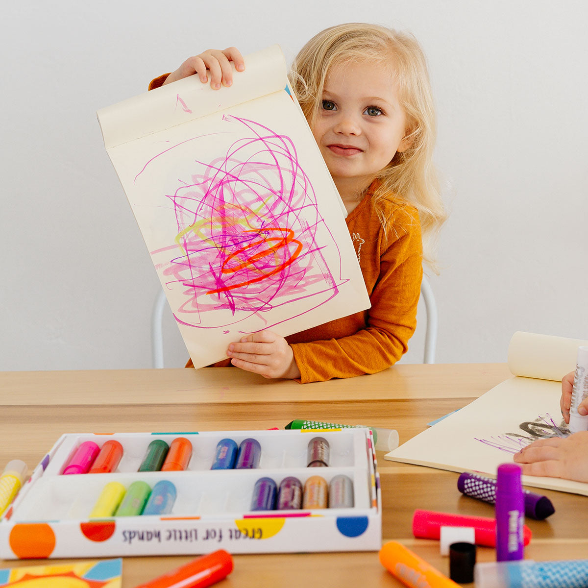 Stylos à colorier colorful chunkies pour enfants - 24 couleurs