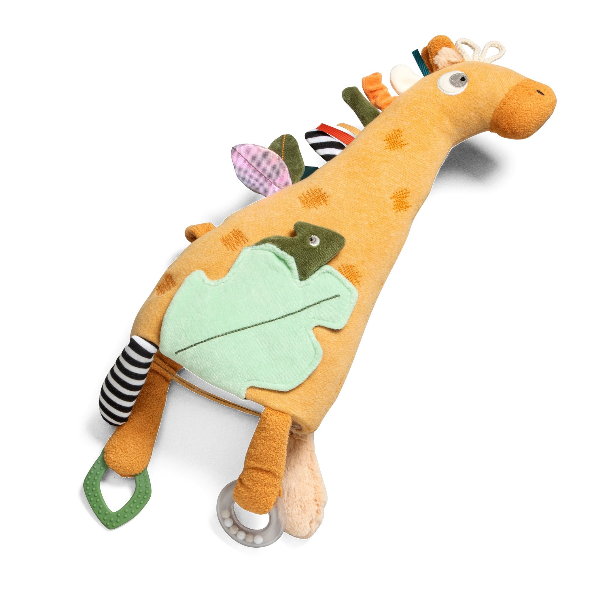 Sebra Glenn die Giraffe, Aktivitätsspielzeug - Sebra Play - Dunkel Orange