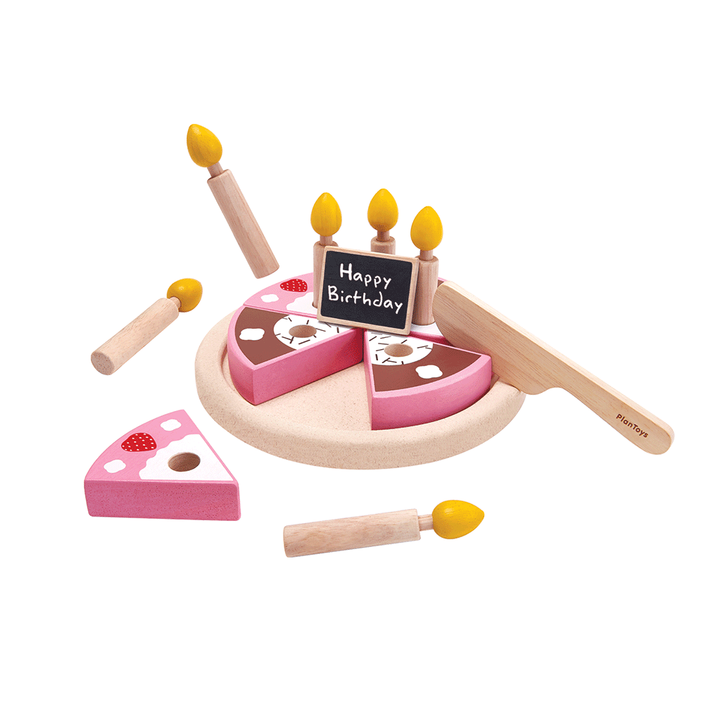 PlanToys Geburtstagskuchen-Set