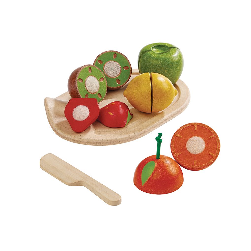 PlanToys Frucht-Set mit verschiedenen Sorten