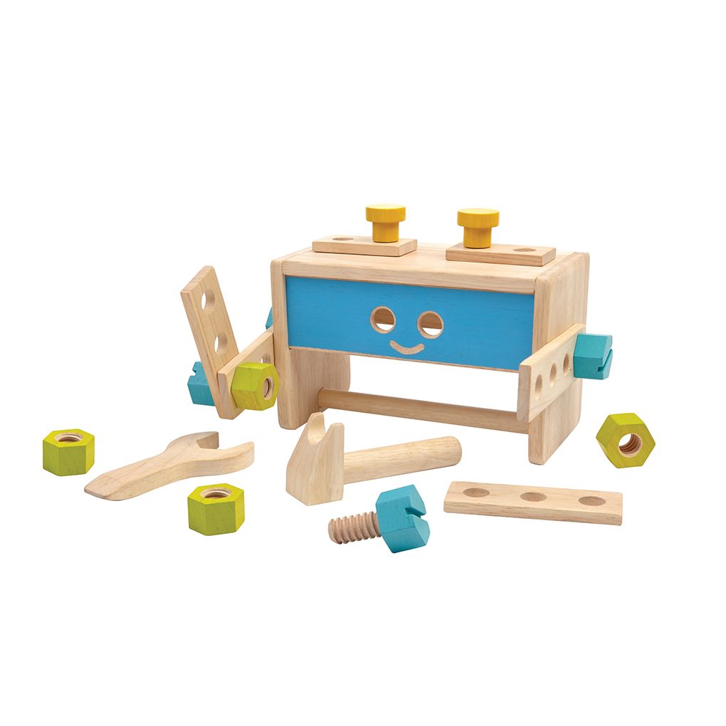 PlanToys Roboter-Werkzeugkasten