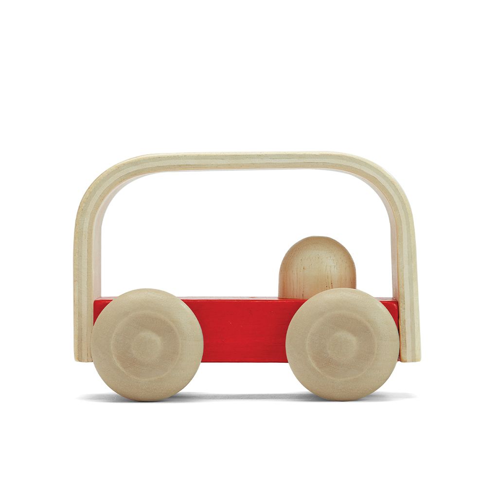 PlanToys Vroom Bus - Der lustige Spielzeugbus für Kinder!