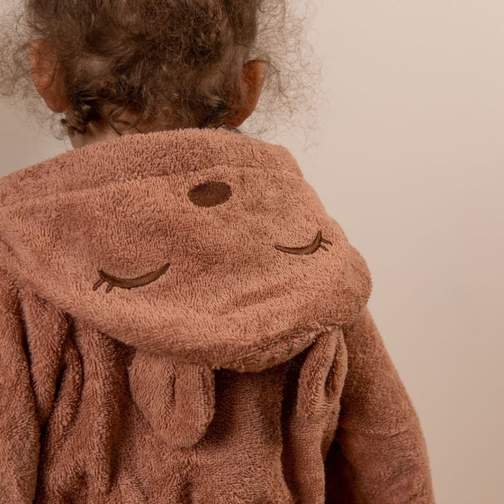 nuuroo Bio-Baumwoll-Bademantel für Kinder