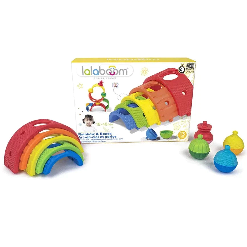 Lalaboom Regenbogen-Kreativset für Kleinkinder