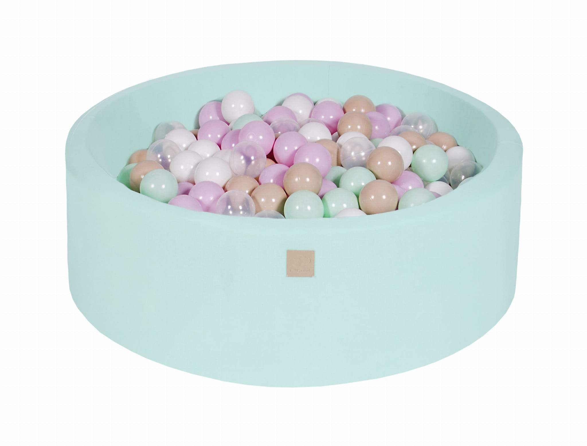 KiddoWorld Mintgrüner Bällebad mit 250 Bällen - Cupcake-Set